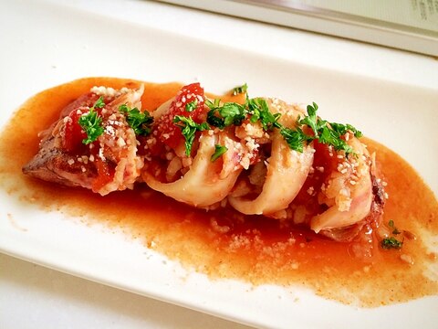 イタリア風 イカめし トマトスープ煮 レシピ 作り方 By Cocoa Nana 楽天レシピ イタリア風 イカめし トマトスープ煮 レシピ 作り方 By Cocoa Nana 楽天レシピ